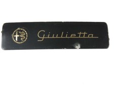 Scritta Fregio Logo Badge Portaradio Alfa Romeo Giulietta