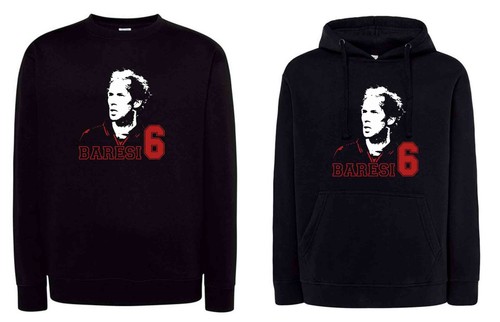 Felpa nera baresi capitano - felpa,