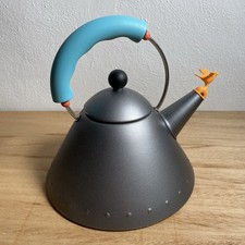BOLLITORE Vintage ALESSI 9093 fischietto By Michael Graves 1985