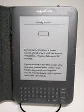 Amazon Kindle Tastiera 3a Generazione D00901, Testata e Funzionante