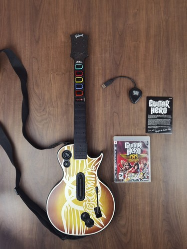 Guitar hero set - aerosmith, ps3