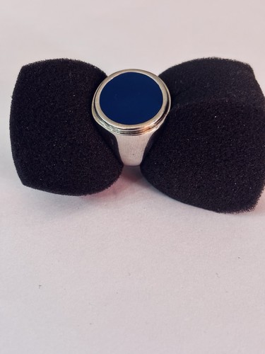 Anello acciaio uomo - anello, smaltato