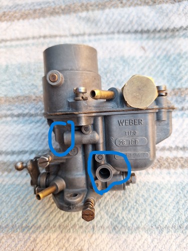 Carburatore weber tipo 28icp - carburatore,