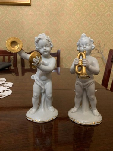 Statuette vintage porcellana - porcellana,