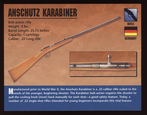 Anschutz moschettone fucile - moschettone,