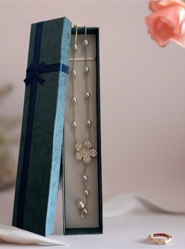 Collana donna fiori - , con