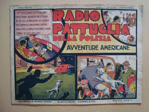 Radio pattuglia 1 - pattuglia, n°1