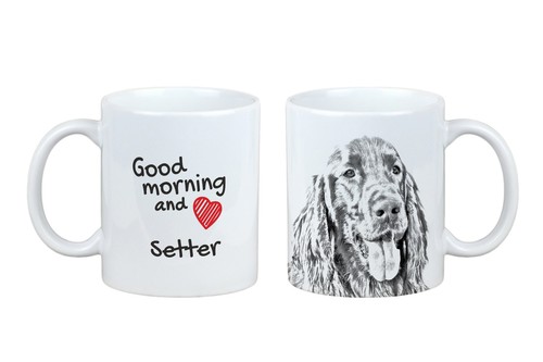 Setter inglese tazza con - inglese,