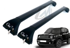 9200+9240 GEO BARRE PORTATUTTO NERE PER STATION WAGON GEV JEEP RENEGADE (14...)