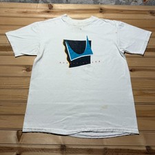 Vintage 90s Herman Miller Abstract Logo Single Stitch Graphic T-Shirt USA Large