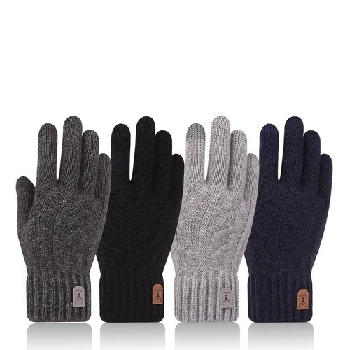Guanti invernali caldi maglia - caldi,