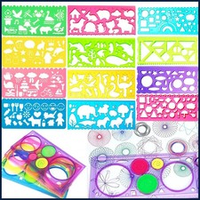 Set stencil disegno spirografo