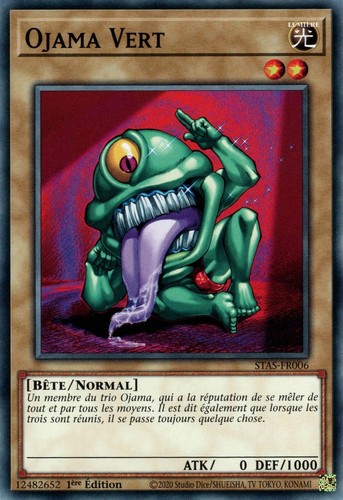 Ojama vert commune - yu-gi-oh!,