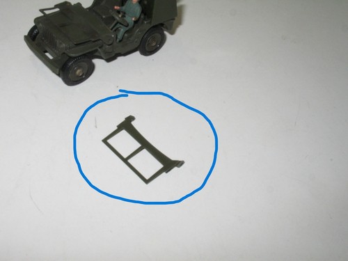 R38 dinky toys pare brise - pare,