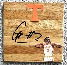 TAVOLA PARQUET 6X6 FIRMATA CHAZ LANIER TENNESSEE VOLONTARI VOLS BASKETBALL