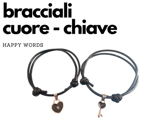 Bracciali con cuore - 2, chiave