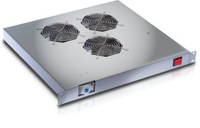 Informatica - Vari - Ventole Per Rack 19'' 3 Ventole Con Termostato Grigio