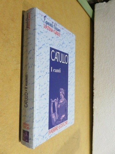 Canti gaio valerio catullo - canti,