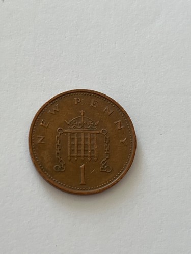 Moneta new penny 1971 - 1971, 😲