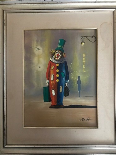Quadro clown pagliaccio - clown, -pagliaccio