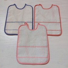 3 Bavaglini  con  aida da