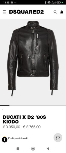 Giacca biker dsquared - biker,