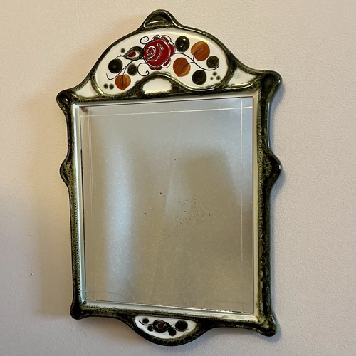 Specchio parete maiolica - specchio,