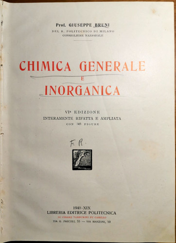 Chimica generale inorganica - chimica,