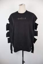 GAELLE FELPA MAGLIA DONNA Tg 2 WOMEN CASUAL VINTAGE SPORT SWEATSHIRT COTONE