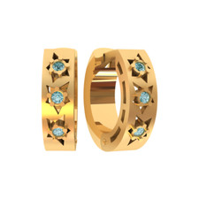 2 paia orecchini modelli cera