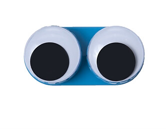 Googly compact contact lens - googly,
