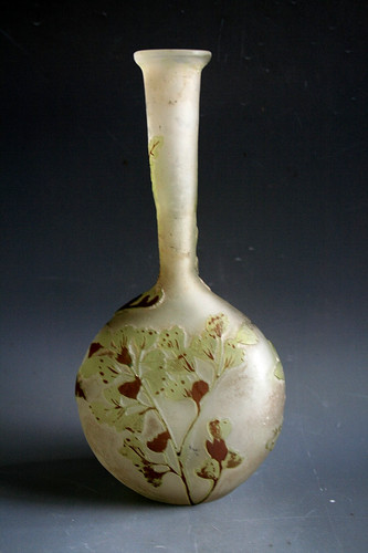Antico vaso vetro - antico, acidato