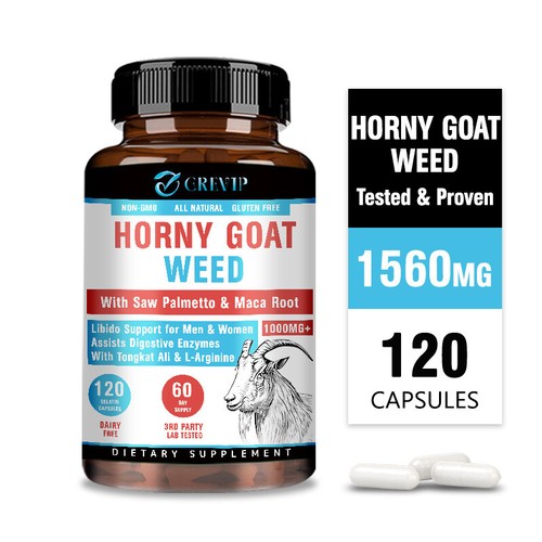 Horny goat weed 1560mg - goat,