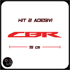 KIT 2 ADESIVI CBR HONDA Moto 15 Cm