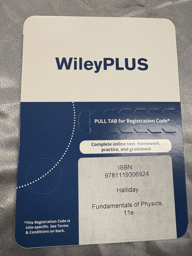 Wileyplus with book for - book,