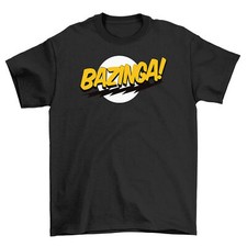 Bazinga! Maglietta divertente "BAZINGA!" - Morbido misto cotone, umorismo geek, design unisex