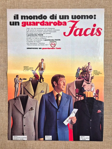 Abiti per uomo facis - per,