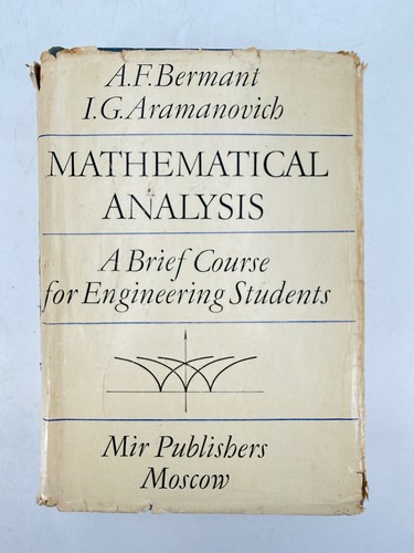 Mathematical analysis bermant - mathematical,