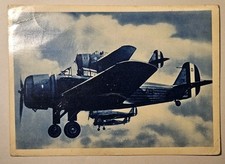CARTOLINA MILITARE AERONAUTICA - SQUADRIGLIA ASSALTATORI IN AZIONE - VIAGG 1940