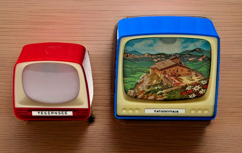 Visore vintage plastica - visore, in
