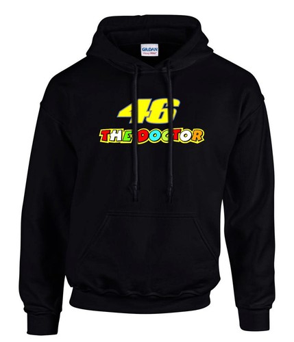Felpa con cappuccio nera - 46,