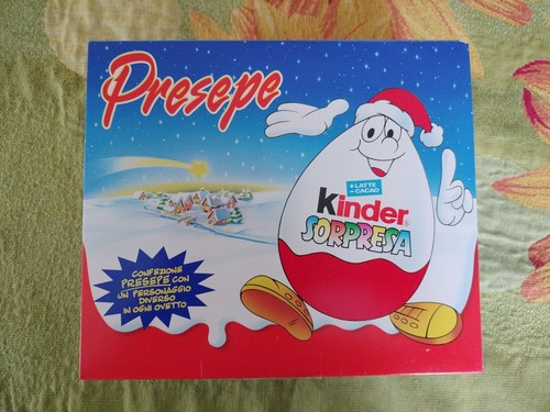 Presepe kinder anno 1999 - presepe,