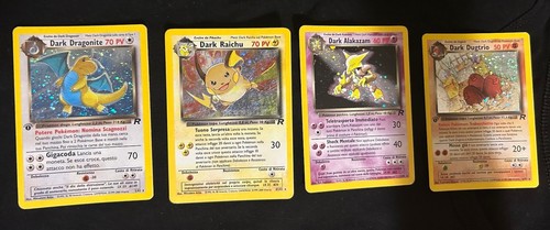 Set dark carte pokemon holo - dark,