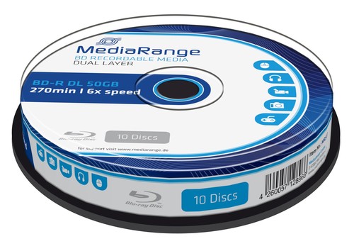 Mediarange mr507 blu - blu, disc