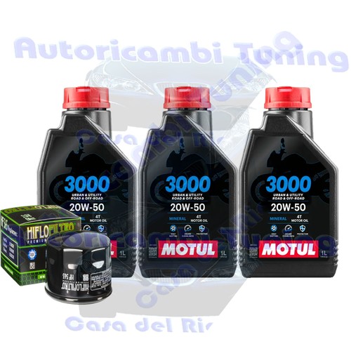 Kit tagliando olio motul 3000 - tagliando,