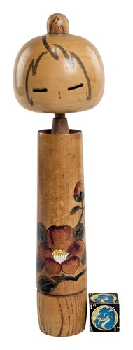 Rara bambola kokeshi creativa - bambola,