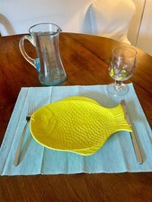 Servizio Piatti Porcellana Forma Pesce