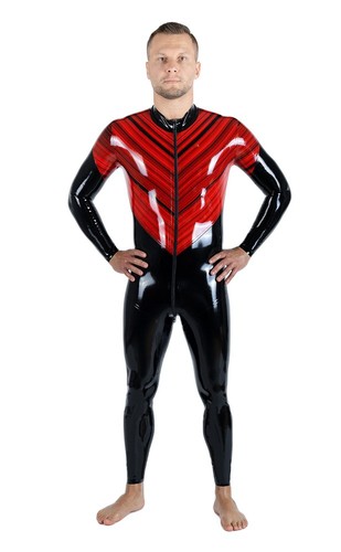 Catsuit rosso nero - catsuit,