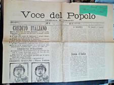 1917 TARANTO "VOCE DEL POPOLO"