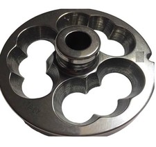 Salvinox piastra con mozzo per tritacarne 12 spezzatino ,acciaio inox auto affil